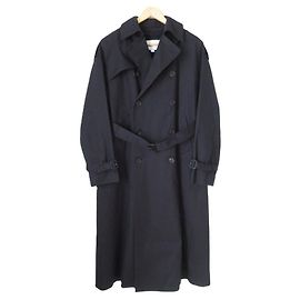 Autre Marque HYKE Liner Trench Coat Trench Coat Black
