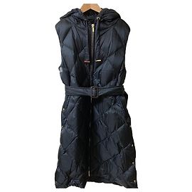 Max Mara The Cube TREGTL Colete longo acolchoado de penugem Preto