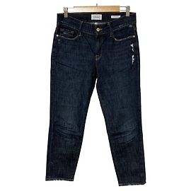Autre Marque FRAME Pantalones Denim Crop Le Garcon Azul