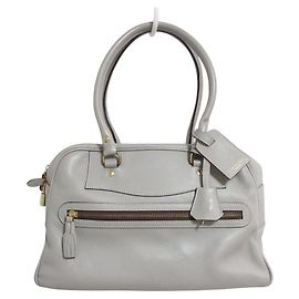 Autre Marque J&M Davidson VIVI Leather 2way Handbag Brown
