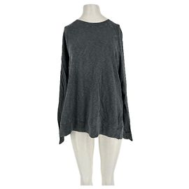 Autre Marque Suéter de algodón gris James Perse Standard Verde
