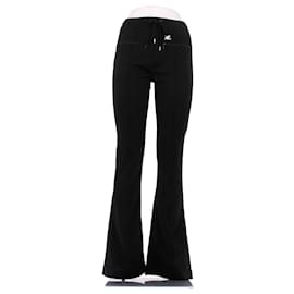Courreges Black Flared Pants Black