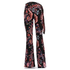 Paco Rabanne Calças em jersey com padrões florais Multicor