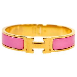 Hermès Pulsera Click Rosa Rosa