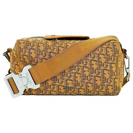 Dior Borsa a tracolla Oblique Ringo Giallo