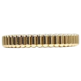 Boucheron Grosgrain Wedding Band Ring Yellow Gold Yellow