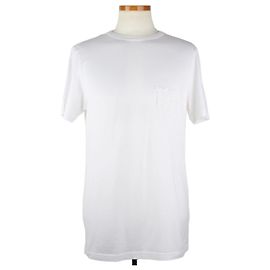 Dior Terry Embroidered Logo T-Shirt White White
