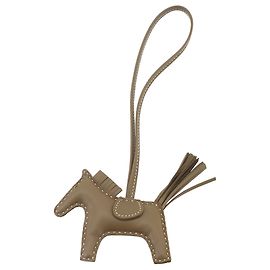 Hermès Hermes Rodeo PM Bag Charm Taupe