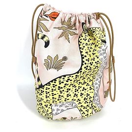 Hermès Hermes Multi Pouch Musardine Drawstring Handbag Pink