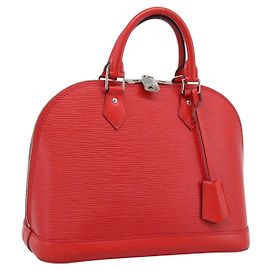 Louis Vuitton Alma Epi PM Rouge