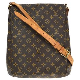 Louis Vuitton Musette Salsa Monogram Canvas GM Marrone