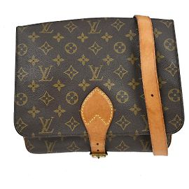 Louis Vuitton Cartouchiere Monogram GM Brown