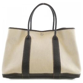 Hermès Bolsa de mão Hermes Garden Party Marrom
