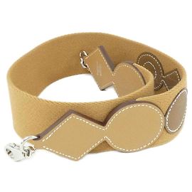Hermès Bracelet Hermes Atelage 082254CK Beige