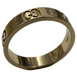 Gucci Icon Band Ring in 18K Yellow Gold Other