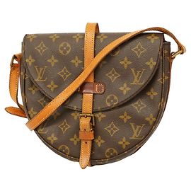 Bolsa de Ombro Louis Vuitton Monogram Chantilly MM Marrom