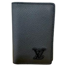 Louis Vuitton Aerogram Organizer de Poche M69979 Card Case Nero
