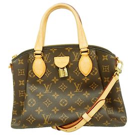 Borsa Louis Vuitton Monogram Rivoli PM Marrone