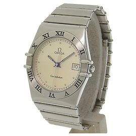 Omega Constellation Quartz Stainless Steel 34 Outro