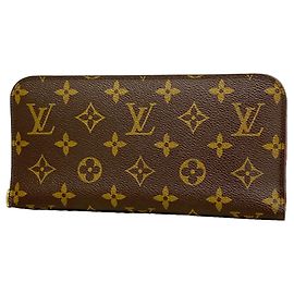 Cartera larga Louis Vuitton Monogram Insolite Castaño