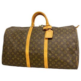 Louis Vuitton Boston Monogram Keepall 55 M41424 Marron