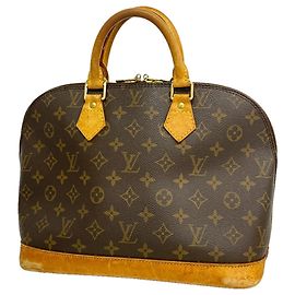Sac à main Louis Vuitton Monogram Alma M51130 Marron
