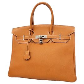 Hermès Sac à main Hermes Birkin 35 Togo Gold Doré