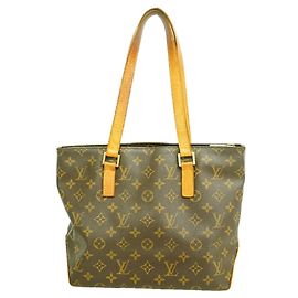 Borsa Cabas Piano Monogram Louis Vuitton M51148 Marrone