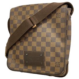 Borsa a tracolla Louis Vuitton Damier Brooklyn PM - Ebene Damier ebene