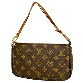 Borsa Pochette Accessoires Monogram Louis Vuitton Marrone