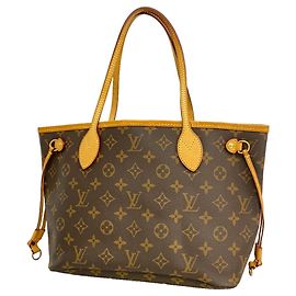Saco Tote Louis Vuitton Monogram Neverfull PM Marrom