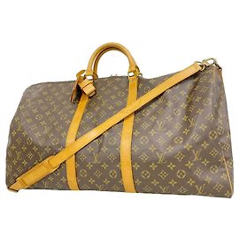 Louis Vuitton Boston Monogram Keepall Bandoulière 60 Marrone