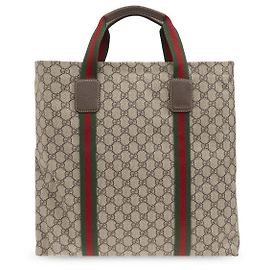Sac cabas Gucci Ophidia GG Supreme Marron Beige