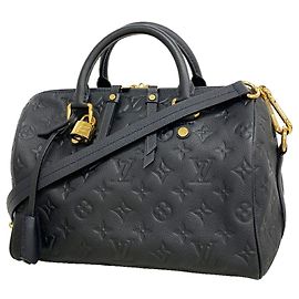 Borsa Louis Vuitton Monogram Empreinte Speedy Bandoulière 25 Altro