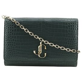 Bolsa de Ombro Jimmy Choo Varenne Green Verde