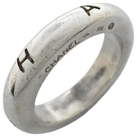 Chanel Silver Band Ring Andere