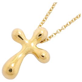 Collana Croce Small Tiffany & Co. in oro giallo 18K Altro