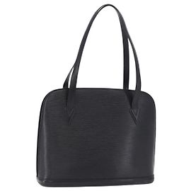 Borsa a tracolla LOUIS VUITTON Epi Lussac Nera M52282 LV Auth ka5660 Nero