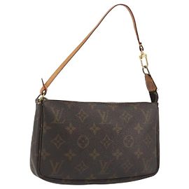 LOUIS VUITTON Monogram Pochette Accessoires Pouch M51980 LV Auth 195016 Monogramma
