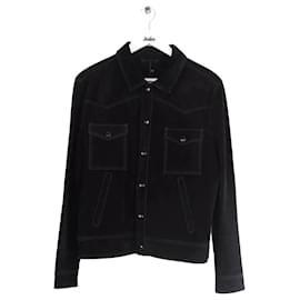 Iro Black Leather Jacket S Black