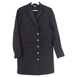The Kooples Black Wool Blazer Black