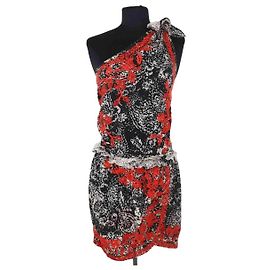 Isabel Marant multicolor cotton dress Multiple colors