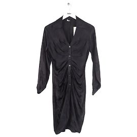 The Kooples Schwarzes Kleid Schwarz