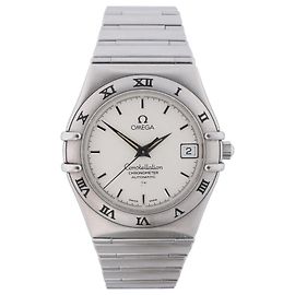 Omega Constellation 1502.30 Automatic Wristwatch Silver Dial White