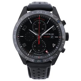 Montblanc Timewalker Automatic Wristwatch, ref 116102, quadrante nero Nero
