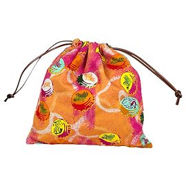 Pochette à cordon Loewe Paula's Ibiza Multicolore Orange