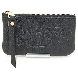 Portamonete Louis Vuitton Monogram Empreinte Nero