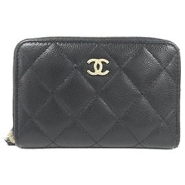 Chanel Timeless Classic Coin Case Black