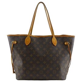 Louis Vuitton Monogram Canvas Tote Bag Braun Monogramm