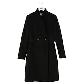 Lk Bennett Black Wool Coat Black